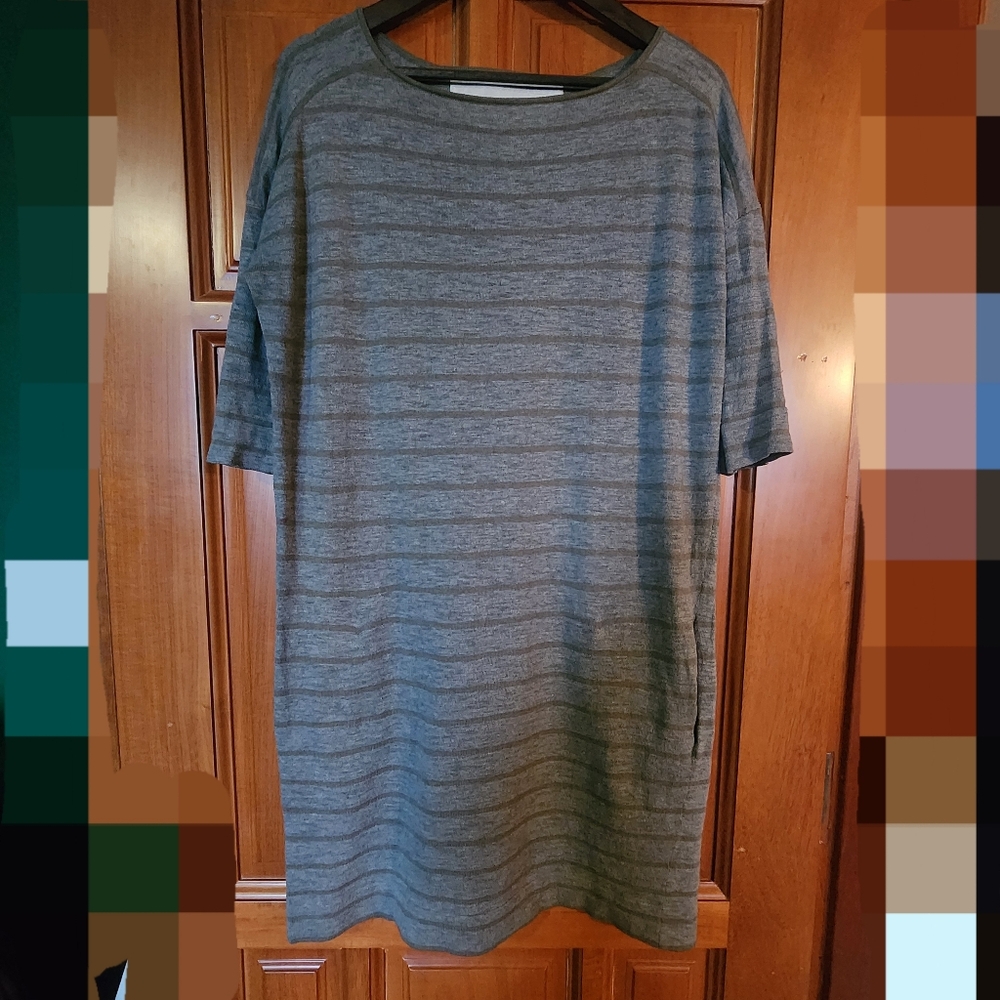 Coach Striped Sweater Dress